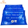 High Quality Printing Food Grade Grease proof Paper for Bread Packaging Roll
